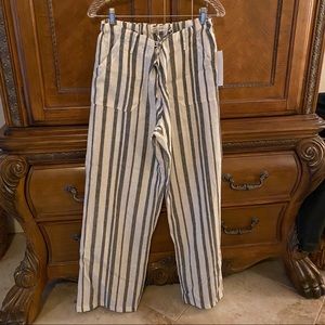 Just living SZ M Linen pant NWT